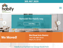 Tablet Screenshot of habify.com